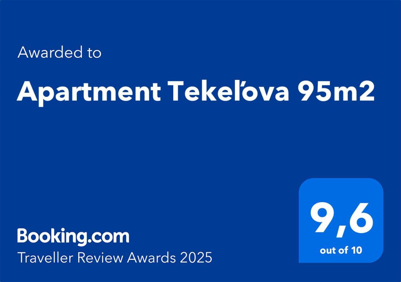 Apartment Tekelova 95M2 Prešov Eksteriør bilde